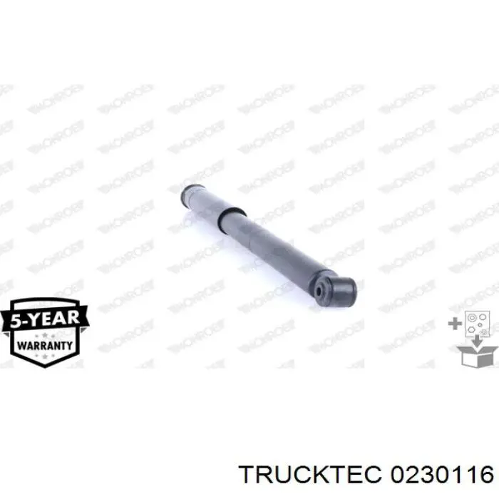 0230116 Trucktec амортизатор передній