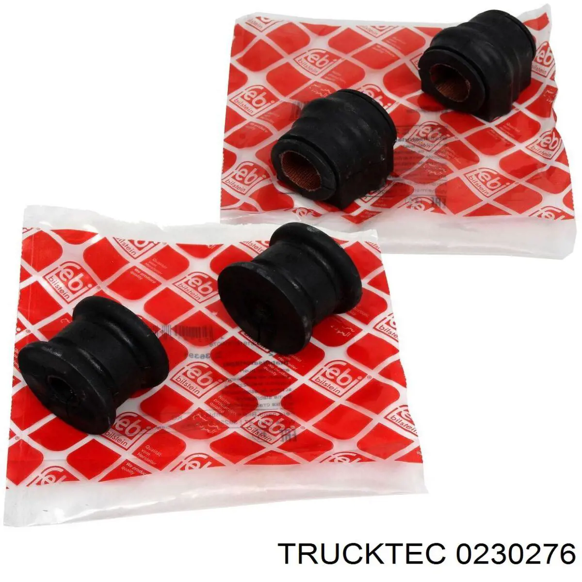 Втулка стабілізатора заднього 0230276 Trucktec