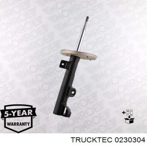 0230304 Trucktec амортизатор передній