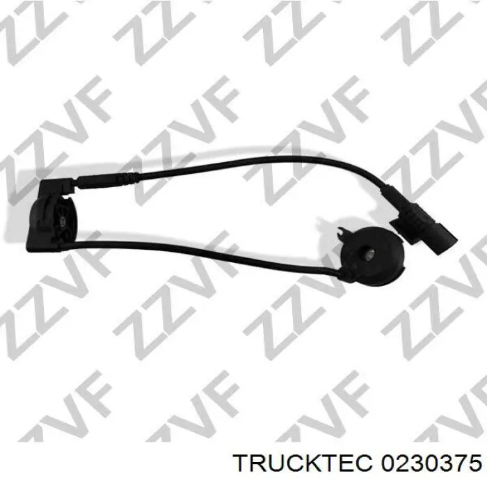 Купити 0230375 Trucktec Стійка амортизатора задня