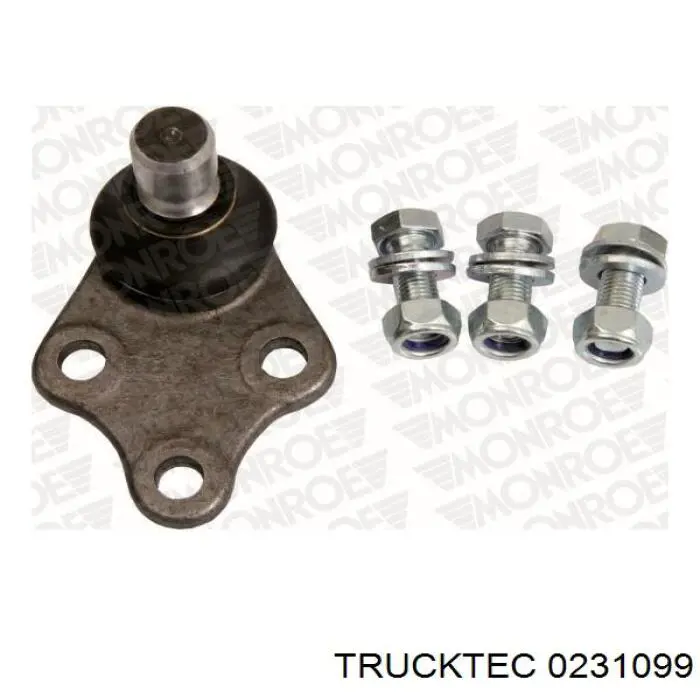 Купити 0231099 Trucktec Кульова опора, нижня