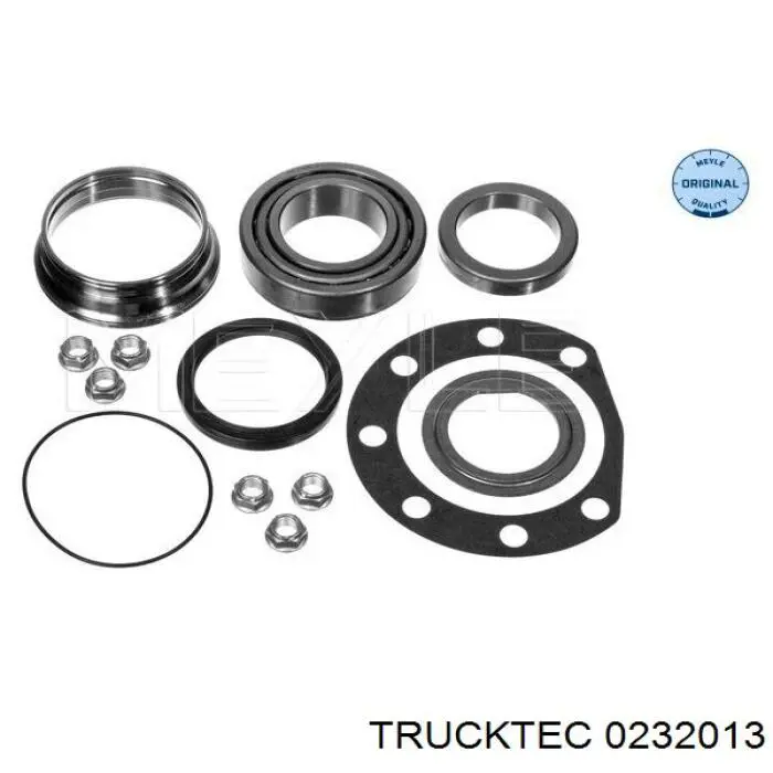 0232013 Trucktec Підшипник ступиці задньої