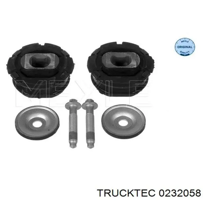 Сайлентблок задньої балки/підрамника Trucktec 0232058 ціна, від 39.39 USD