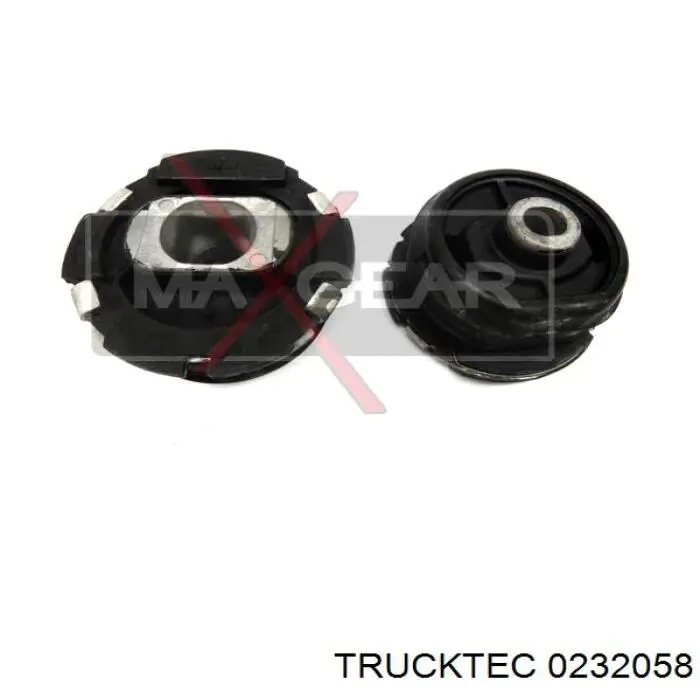 Сайлентблок задньої балки 0232058 Trucktec