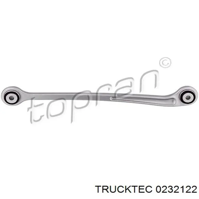 0232122 Trucktec важіль/тяга задньої підвіски подовжній нижній, лівий