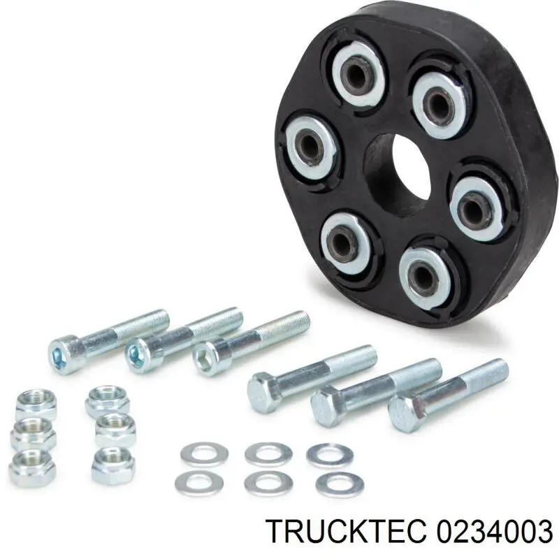 Купити 0234003 Trucktec Муфта кардана еластична, передня