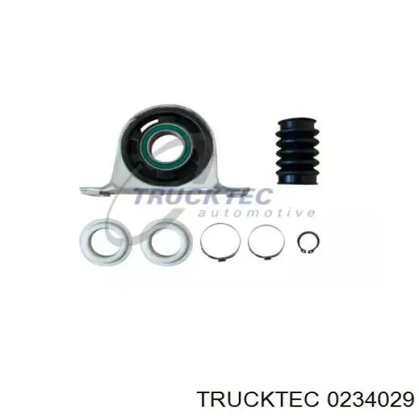 Підвісний підшипник карданного валу Trucktec 0234029 ціна, від 47.01 USD
