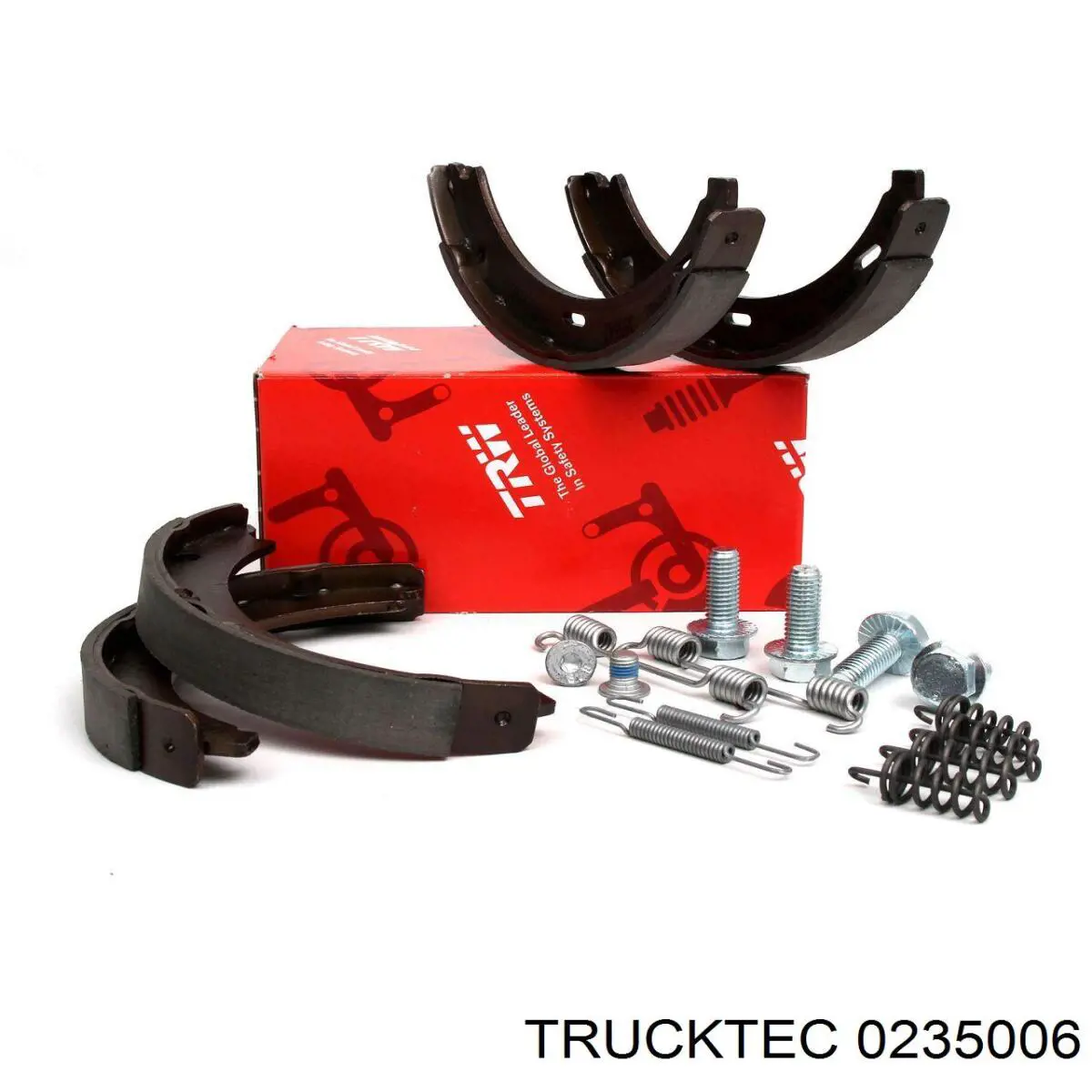 Колодки ручника 0235006 Trucktec