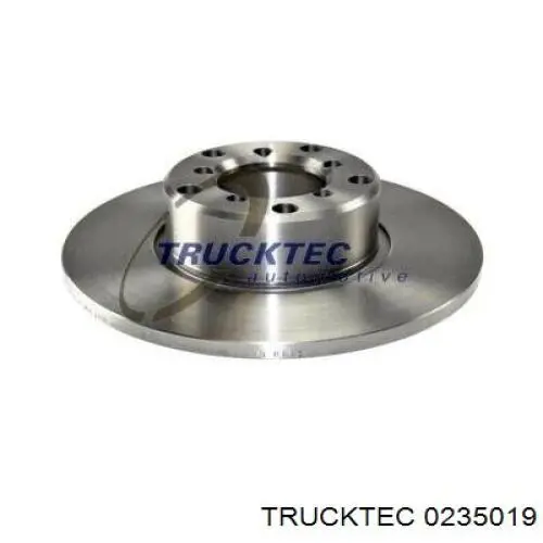Диск переднього гальма Trucktec 0235019 ціна, від 47.94 USD