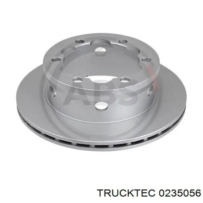 Купити 0235056 Trucktec Диск заднього гальма