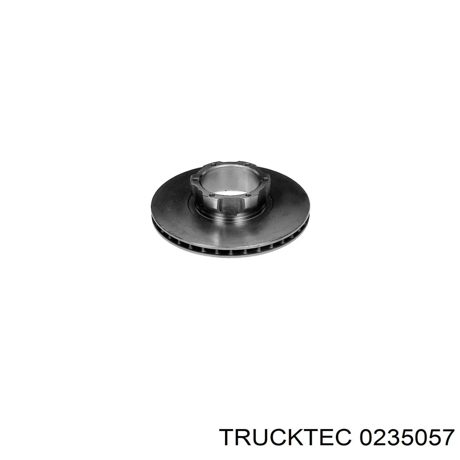 Диск переднього гальма Trucktec 0235057 ціна, від 57.22 USD