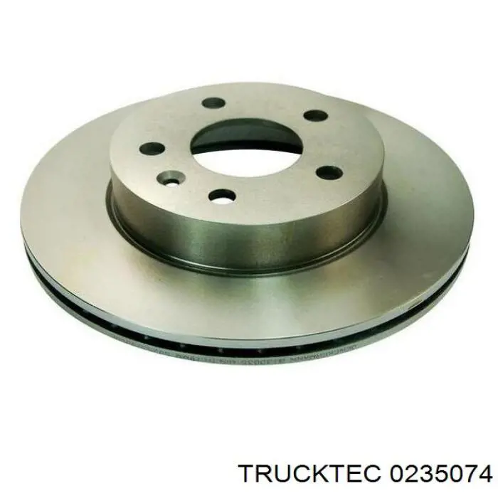 Диск переднього гальма Trucktec 0235074 ціна, від 32.36 USD