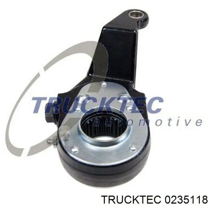0235118 Trucktec колодки гальмові задні, дискові