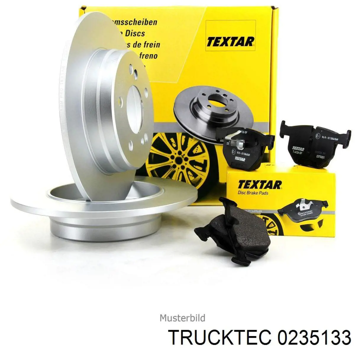 0235133 Trucktec Дискові гальма