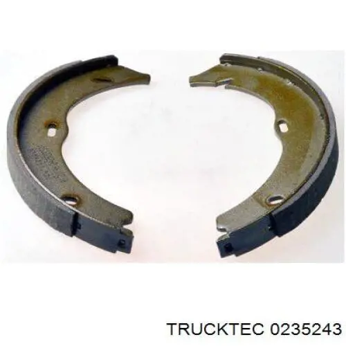Купити 0235243 Trucktec Гальмівні колодки гальма стоянки