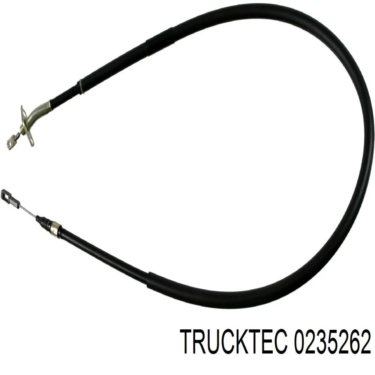 0235262 Trucktec трос ручного гальма задній, лівий