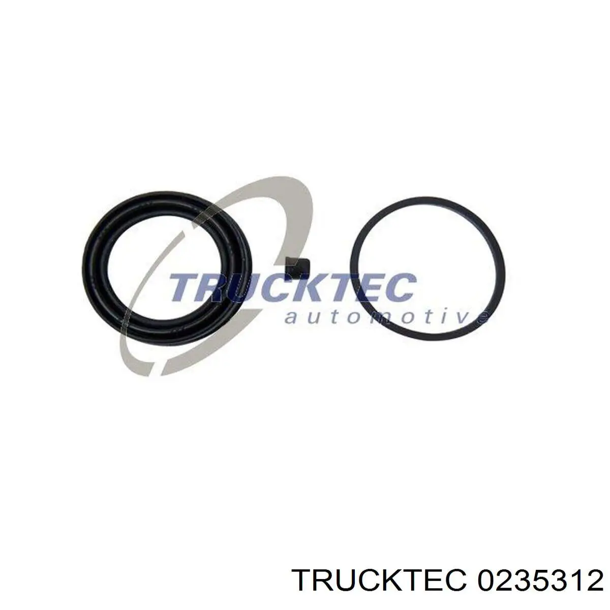 0235312 Trucktec ремкомплект супорту гальмівного переднього