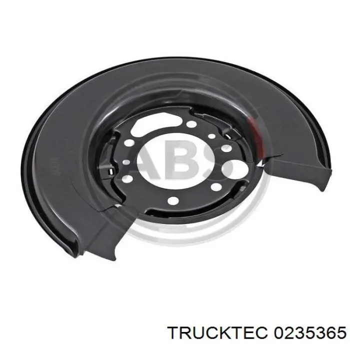 Захист гальмівного диска заднього, правого Trucktec 0235365 ціна, від 17.39 USD