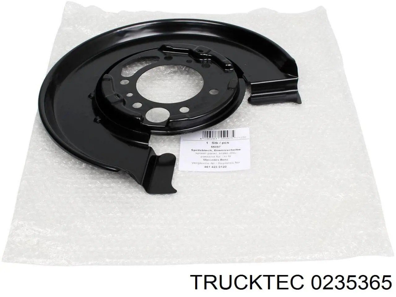 Купити 0235365 Trucktec Захист гальмівного диска заднього, правого