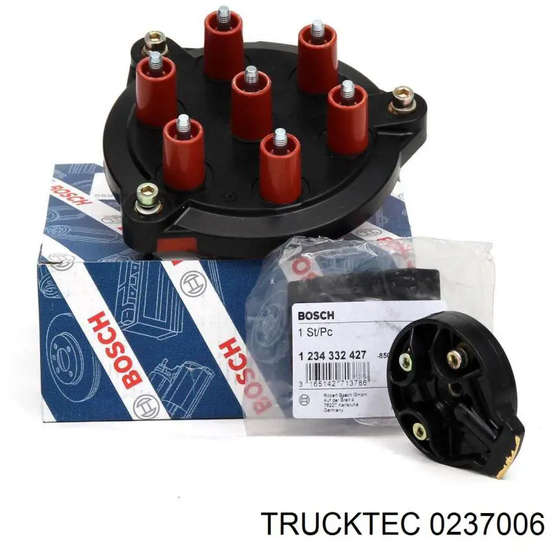 0237006 Trucktec амортизатор-демпфер рульового механізму
