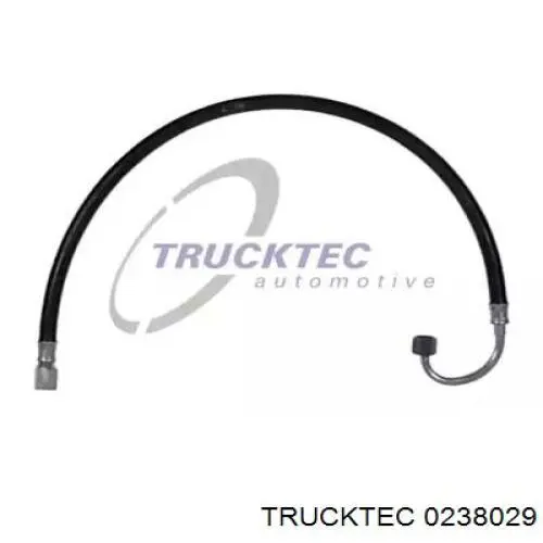 Купити 0238029 Trucktec Трубка паливна, зворотня від форсунок