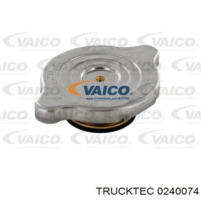 Кришка бачка радіатора Trucktec 0240074 ціна, від 4.27 USD