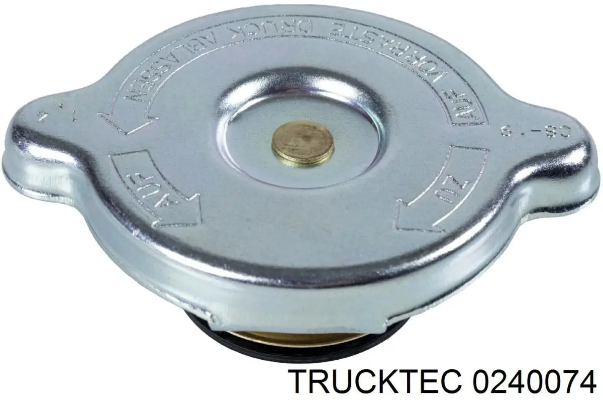 0240074 Trucktec кришка/пробка радіатора
