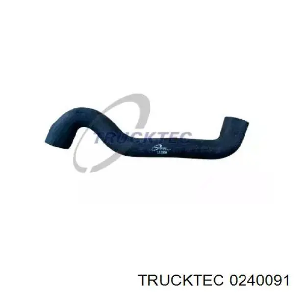Шланг/патрубок радіатора охолодження, верхній Trucktec 0240091 ціна, від 12.51 USD