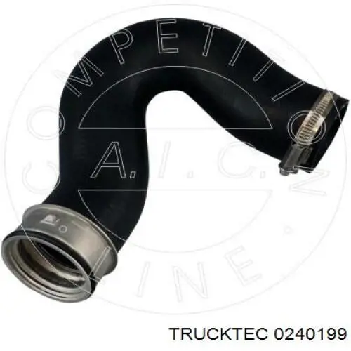 Шланг/патрубок интеркуллера Trucktec 0240199 ціна, від 33.50 USD
