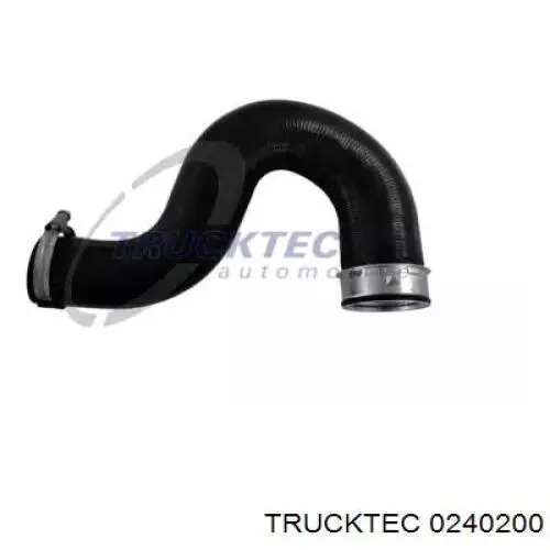 Купити 0240200 Trucktec Шланг/патрубок интеркуллера