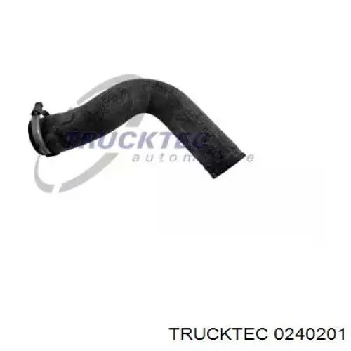 0240201 Trucktec шланг/патрубок інтеркулера, правий