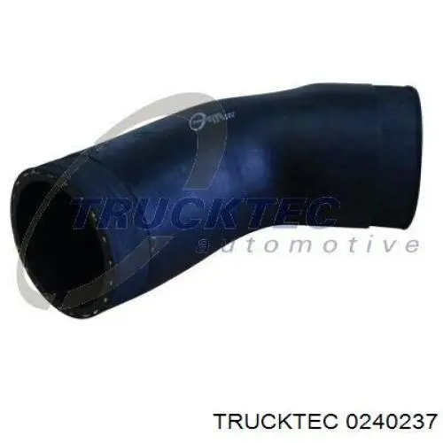 0240237 Trucktec шланг/патрубок інтеркулера, нижній