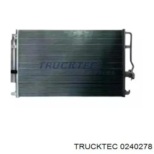 Конденсатор кондиціонера Trucktec 0240278 ціна, від 94.02 USD