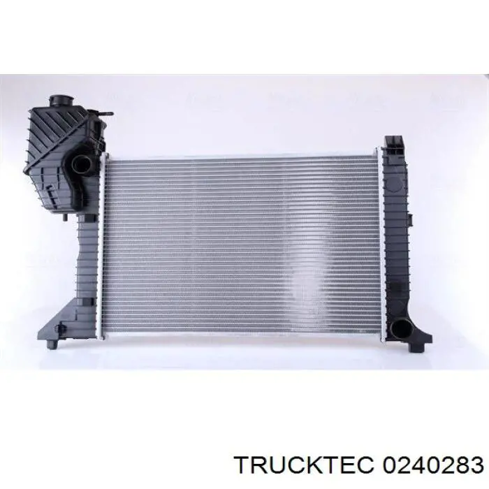 0240283 Trucktec радіатор охолодження двигуна