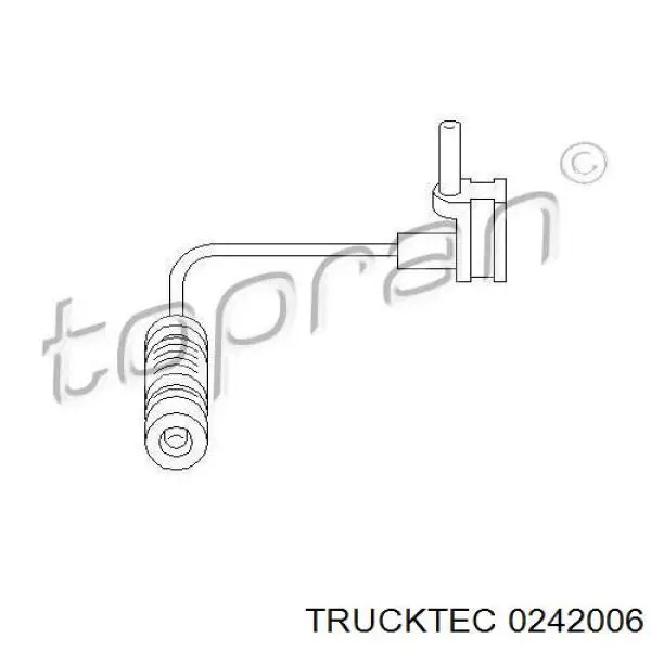 Сенсор зносу Trucktec 0242006 ціна, від 1.10 USD