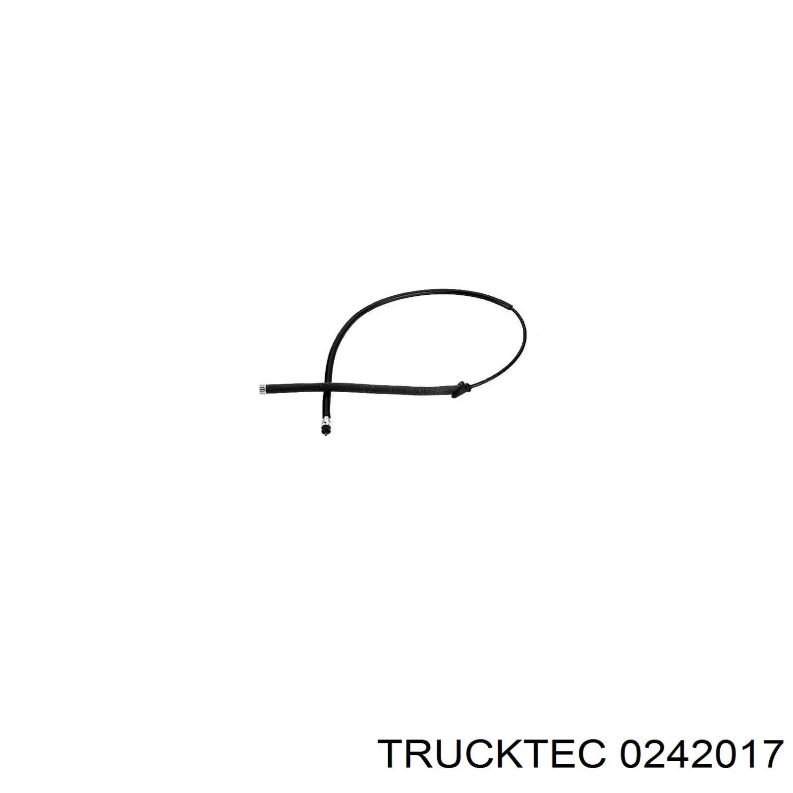 0242017 Trucktec трос приводу спідометра