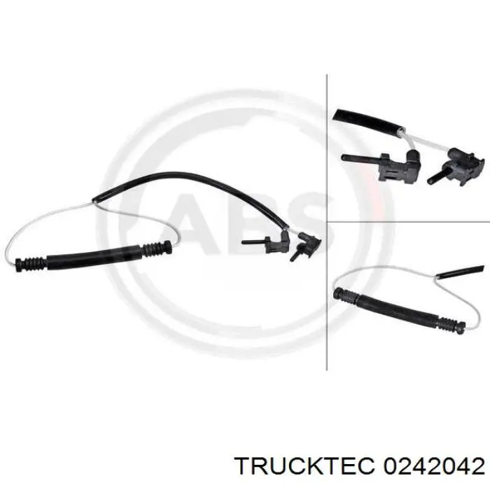 Сигналізатор знос гальмівних колодок Trucktec 0242042 ціна, від 14.75 USD