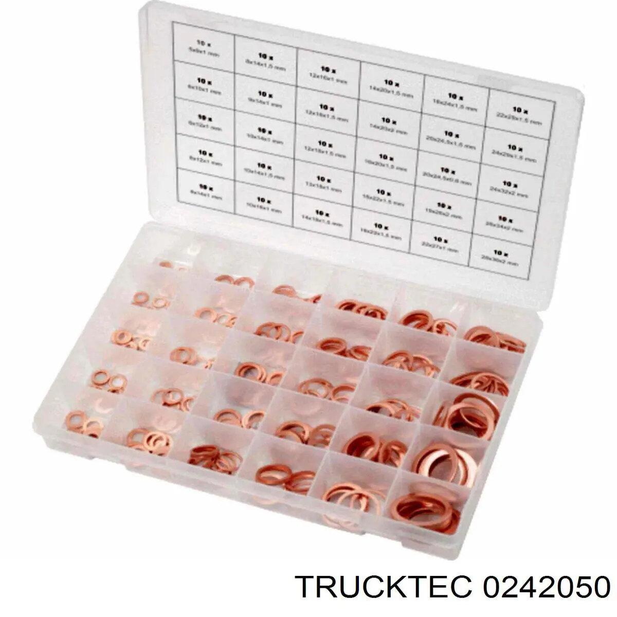 Лямбда зонд, датчик кисню до каталізатора Trucktec 0242050