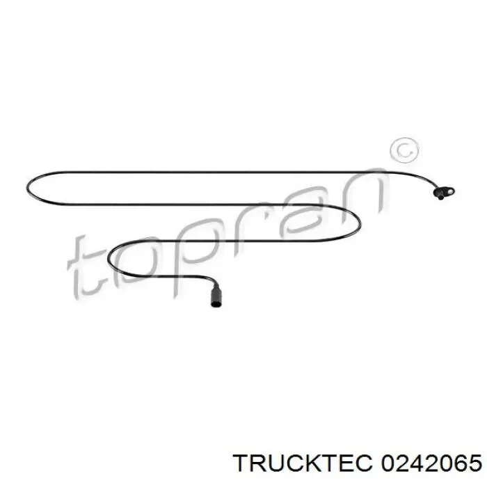 Датчик АБС (ABS) задній, правий 0242065 Trucktec