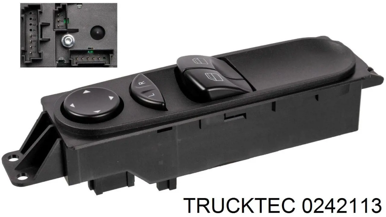 Купити 0242113 Trucktec Кнопковий блок керування склопідіймачами передній лівий