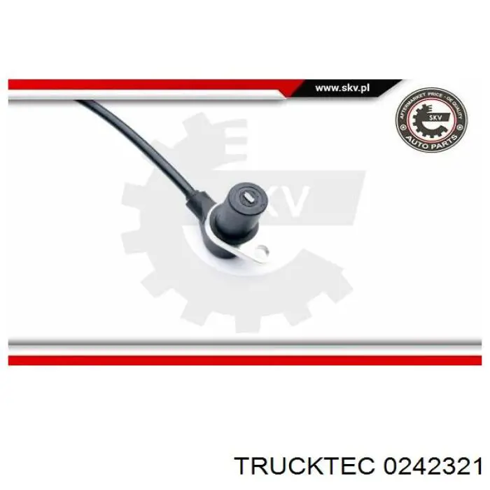 0242321 Trucktec датчик абс (abs передній)