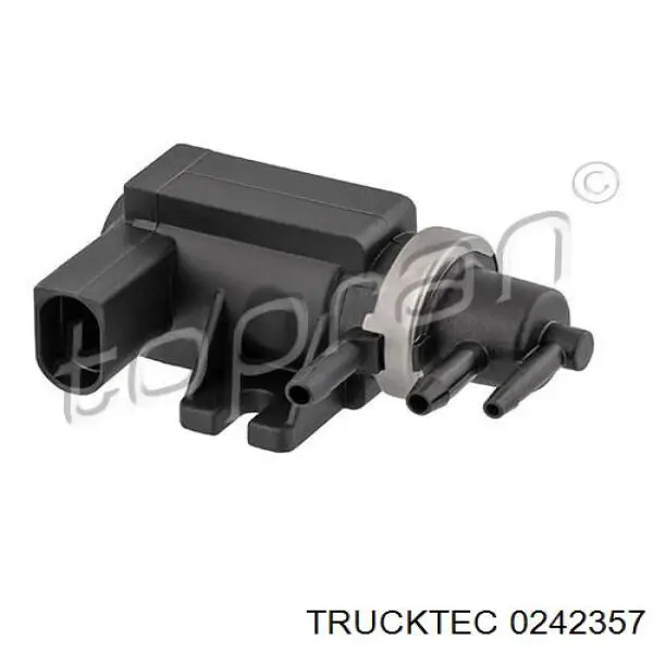 Клапан перетворювач тиску наддуву (соленоїд) Trucktec 0242357 ціна, від 58.04 USD