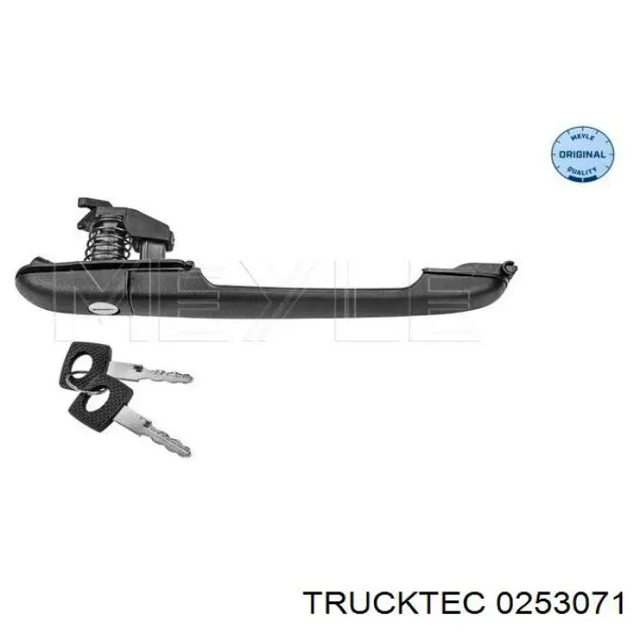 Купити 0253071 Trucktec Ручка передньої двері зовнішня
