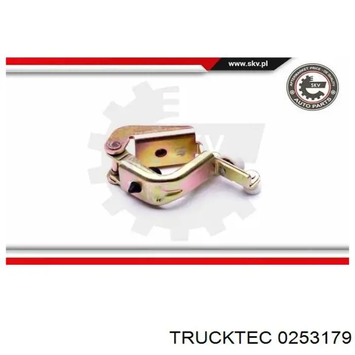 0253179 Trucktec Ролик дверей бічних/зсувних, правий центральний