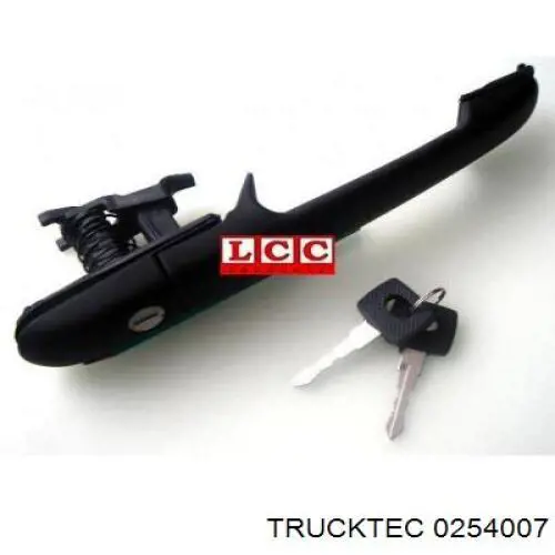 Ручка двері бічної/зсувної зовнішня Trucktec 0254007 ціна, від 8.96 USD