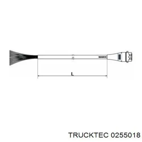 Купити 0255018 Trucktec Замок капота