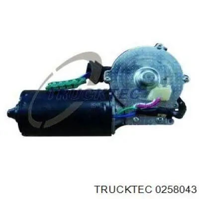 0258043 Trucktec двигун склоочисника лобового скла (трапеції)