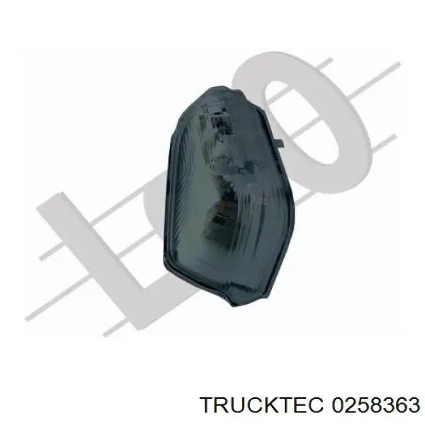 0258363 Trucktec покажчик повороту дзеркала, лівий