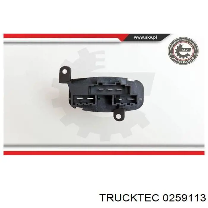 Резистор пічки 0259113 Trucktec
