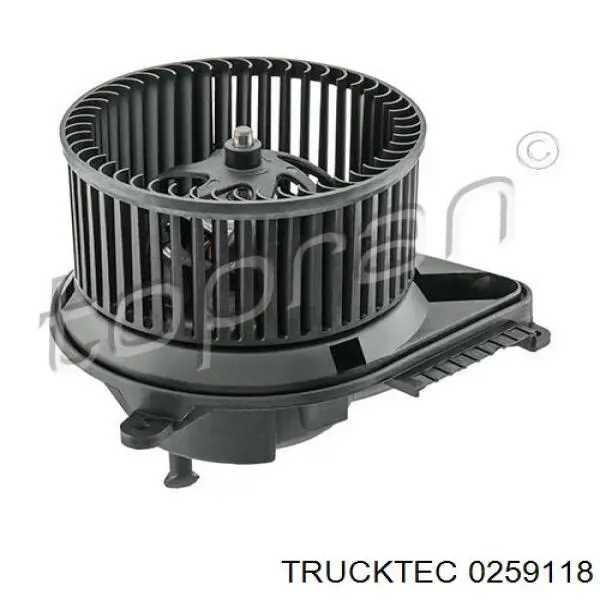 0259118 Trucktec двигун вентилятора пічки (обігрівача салону)